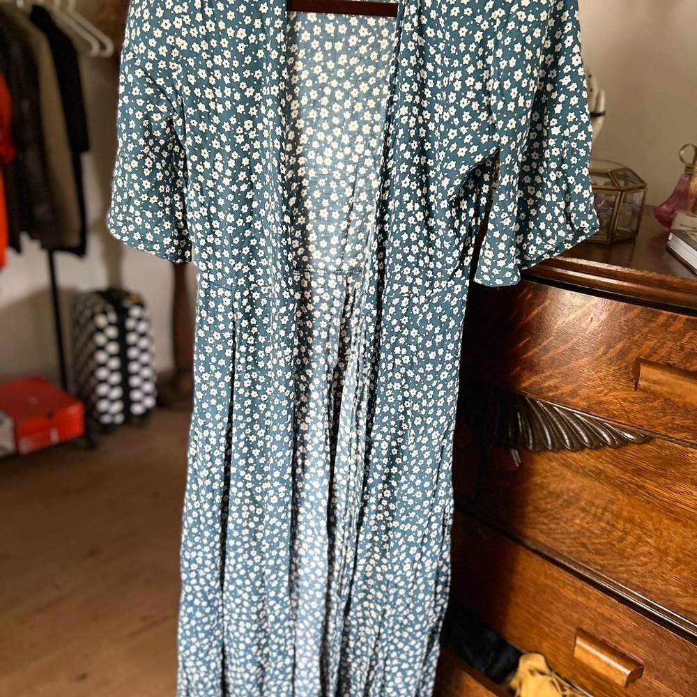 Faithful blue dress